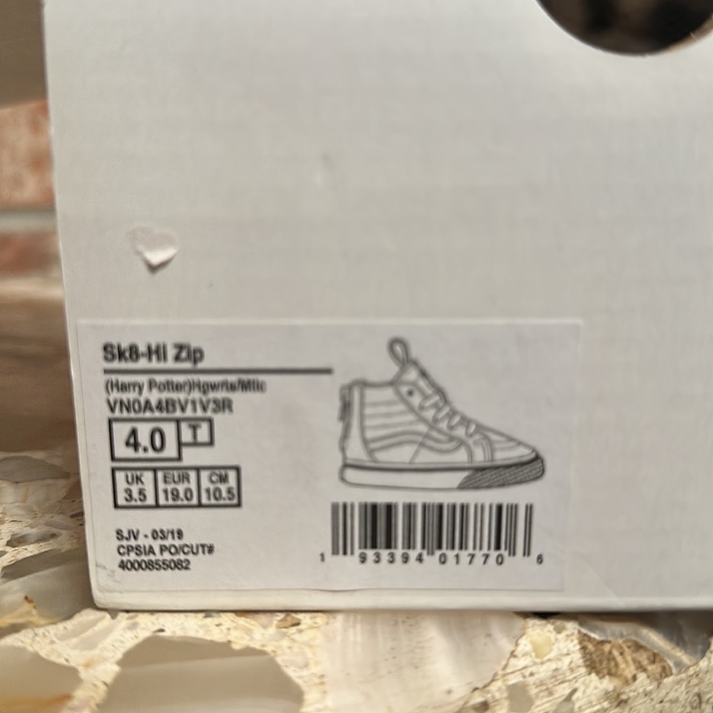 Vans Sk8 hi zip Harry Potter hog warts - Picture 9 of 9
